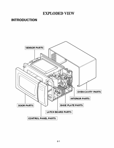 LG MS-324SCE 2002 LG MS-324SCE 2002 exploded view